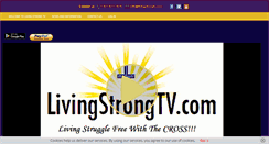 Desktop Screenshot of livingstrongtv.com